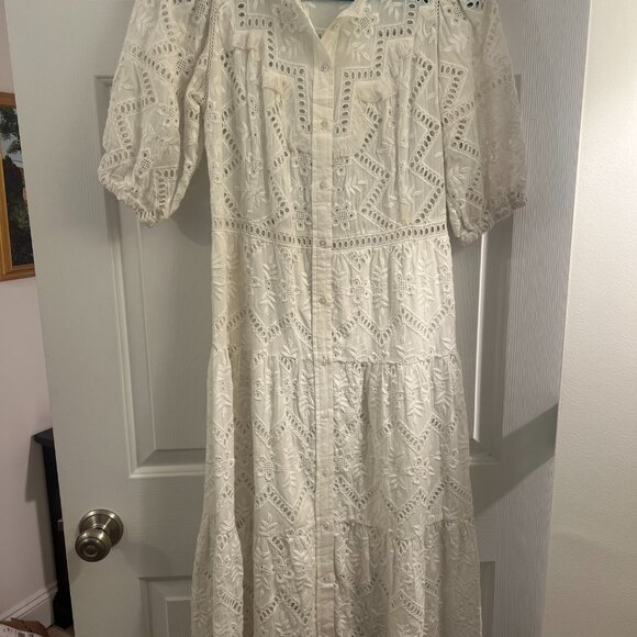 Sea NY Lace Eyelet Dress - Picture 6 of 7